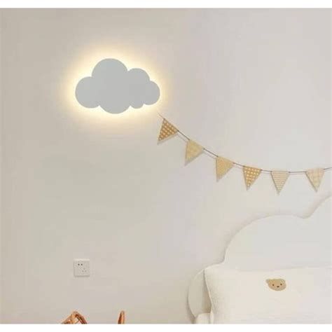 Applique Murale Nuage Led B B Ma Belle Veilleuse