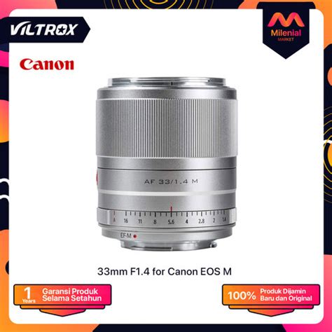 Jual Lensa Viltrox Af 33mm F1 4 Stm Af Aps C For Canon Eos M Jakarta