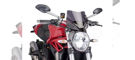 Ветровое стекло для Ducati Monster 797 821 1200 купить в Москве Puig