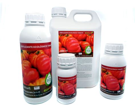 Abono Tomates L Quido Ecol Gico Cultivers