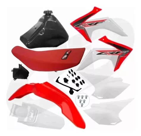 Kit Pl Stico Crf Protork Adapt Vel Xr Tornado Frete Gr Tis