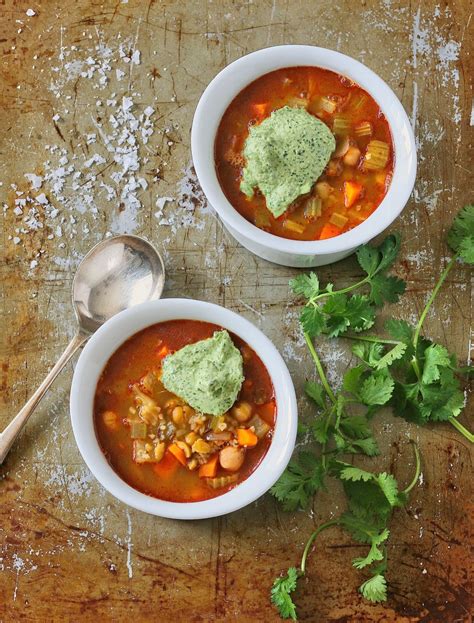 Spicy Chickpea And Bulgar Soup Cupcakes And Couscous