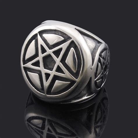 Pentagram Ring For Real Pentagram Lovers Now With 50 Discount