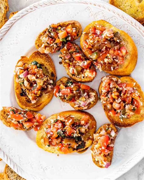 Easy Bruschetta Recipe Jo Cooks