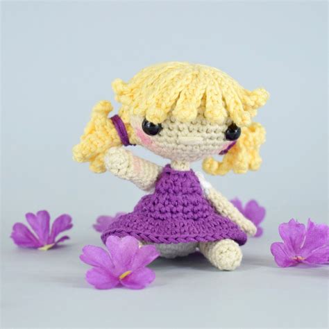 Os Presentamos A Marina La Muñequita De Amigurumi Que Ha Creado