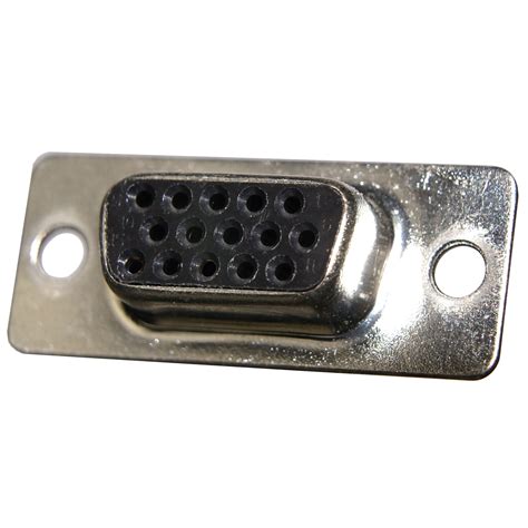 Dsub Connector High Density 15 Socket Contacts Female Steinair Inc