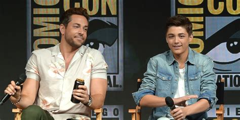 Asher Angel And Zachary Levi Open Up About How They Worked Together To