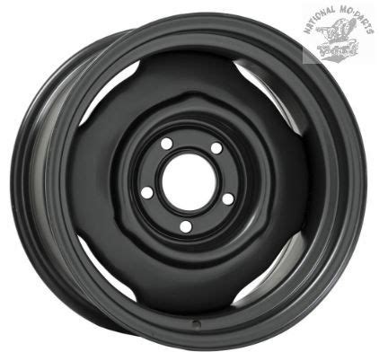 X Oem Type Stamped Steel Wheel Rim Powdercoated Black