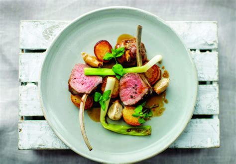 Tom Kitchin Recipe Rack Of Lamb With Shoulder Of Lamb Spring Onions