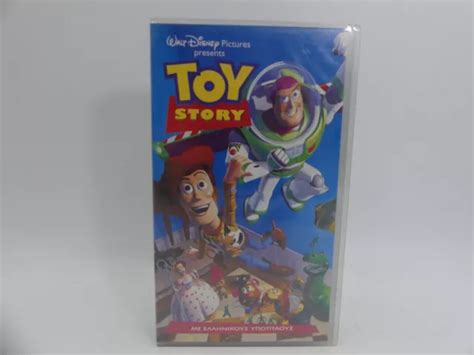 Vhs Tape Greek Subtitles Pal Toy Story Disney Picclick Uk