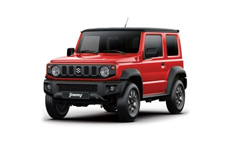 Red Suzuki Jimny Off Road Suv