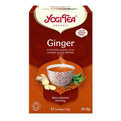 Yogi Tea Ginger Herbata Imbirowa 17 Torebek 13076593239 Allegro Pl