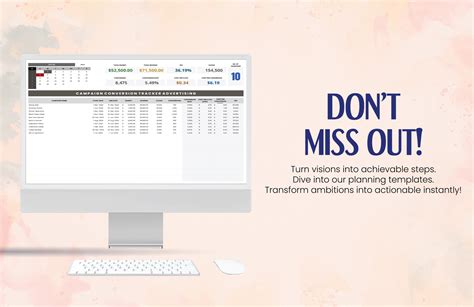 Campaign Conversion Tracker Advertising Template In Google Sheets
