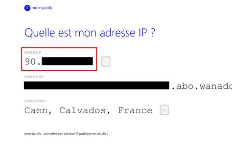 Comment Trouver Son Adresse IP Publique Le Crabe Info