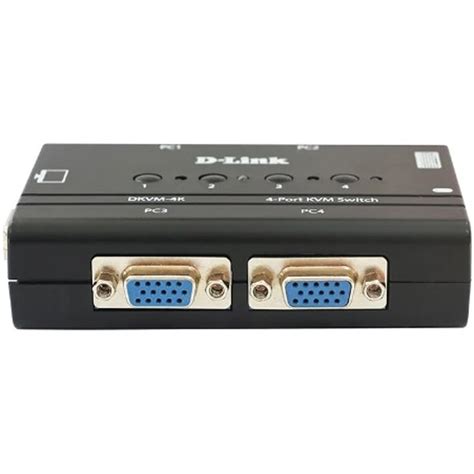 KVM-переключатель D-link DKVM-4K/B3 — купить в интернет-магазине ОНЛАЙН ...