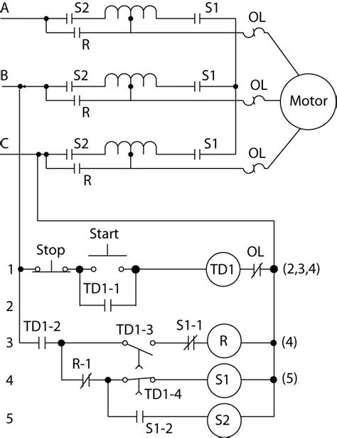 Autotransformer Starter Control Circuit Diagram