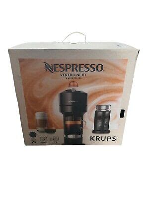 NESPRESSO Krups Vertuo Next Aeroccino 3 Coffee Machine Unused Boxed RRP