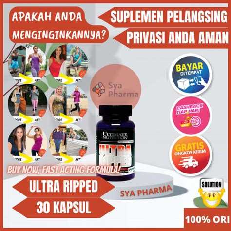 Ultimate Ultra Ripped Fast Acting Formula Pembakar Lemak Perut Buncit