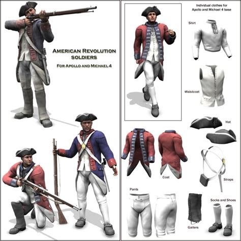 American Revolution Soldiers – Render-State