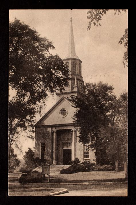 New London Mary Harkness Chapel Connecticut College Carte Postale