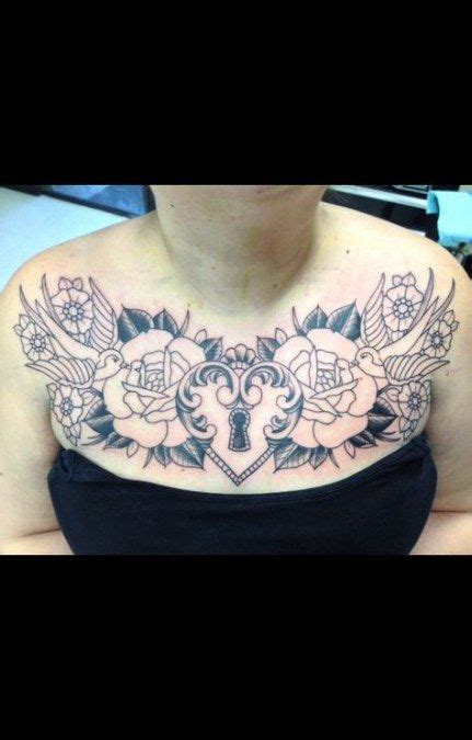 300 Beautiful Chest Tattoos For Women 2021 Girly Designs Piece