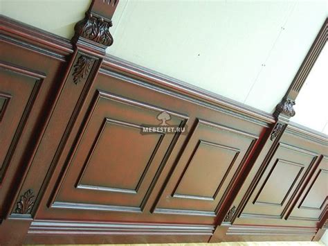 декоративные стеновые панели | Interior wall design, Wooden panelling ...