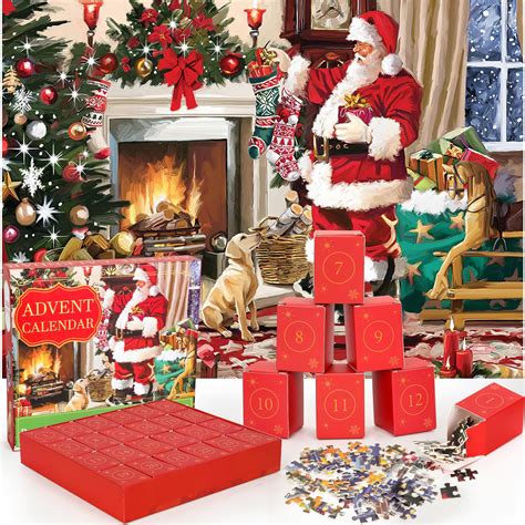 Puzzle Advent Calendar Christmas Advent Calendar Puzzles For