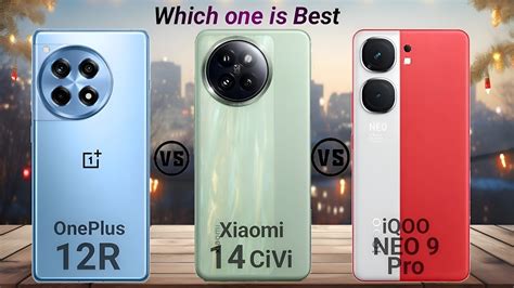 Xiaomi Civi Vs Iqoo Neo Pro Vs Oneplus R Youtube