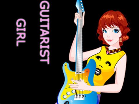 Play Guitarist Girl Game Online For Free Using Gamerush