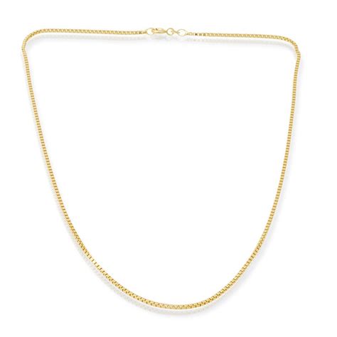 Unique 14ct Gold Chain Venetian Necklace Gold 50cm Bin1036 50