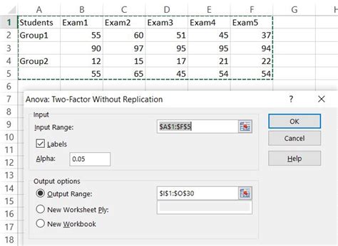 How To Use Anova In Excel Best Excel Tutorial