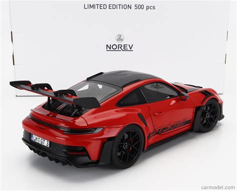 NOREV 187365 Scala 1 18 PORSCHE 911 992 GT3 RS COUPE WEISSACH PACKAGE