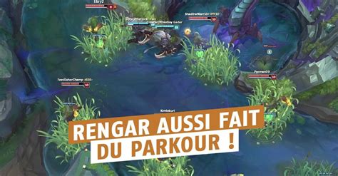 League Of Legends Rengar Peut Traverser Toute La Map Sans Toucher Le