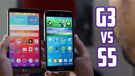 Lg G Vs Samsung Galaxy S Comparativa Youtube