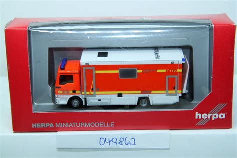 Herpa Man Tgl M Rtw Feuerwehr Paderborn Epoche Vi F R Spur