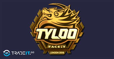 Sticker Tyloo Gold London 2018 Tradeit