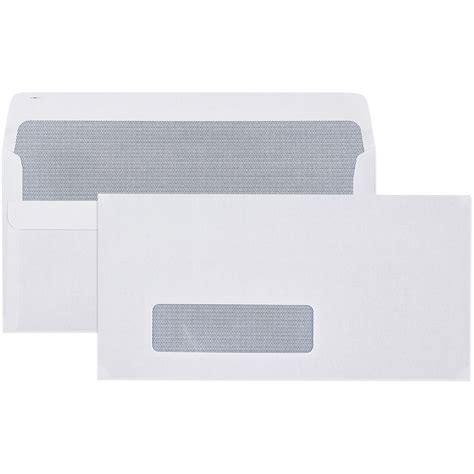 Cumberland Envelope Dl Self Seal Window Face Secretive White Box Of