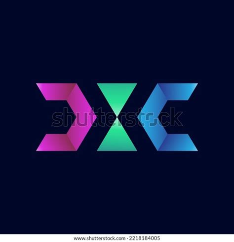 Dxc Logo Gradient Design Concept Stock Vector (Royalty Free) 2218184005 ...