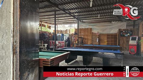 Acribillan A Balazos A Un Joven En Billar Del Centro De Chilpancingo