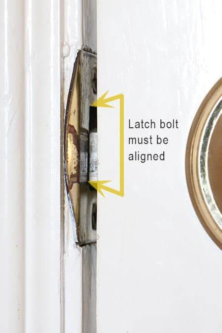 Repair a Door Not Latching - An Easy DIY Fix