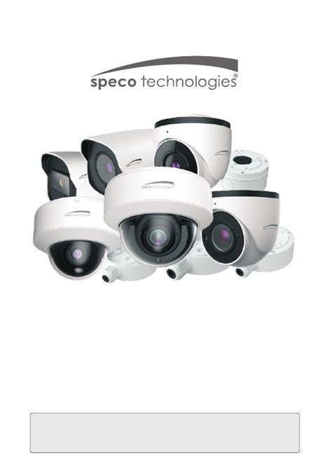 User Manual Speco Technologies V5T1 English 9 Pages