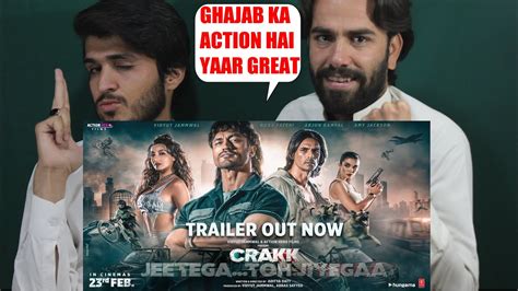 Crakk Jeetegaa Toh Jiyegaa Official Trailer Vidyut Jammwal Arjun R Nora