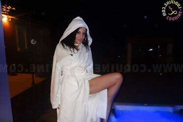 Ludivine Super Bitch Makes A Jacuzzi At Night ZB Porn