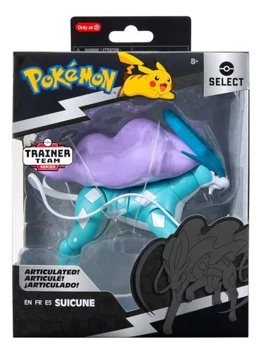 Pokemon Select Figura Batalla Suicune Articulada Deluxe