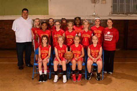 5th Grade Girls Basketball Ram Photo