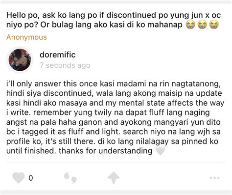 On Twitter Hello Po Ask Ko Lang Po If Discontinued Po Yung Jun X Oc