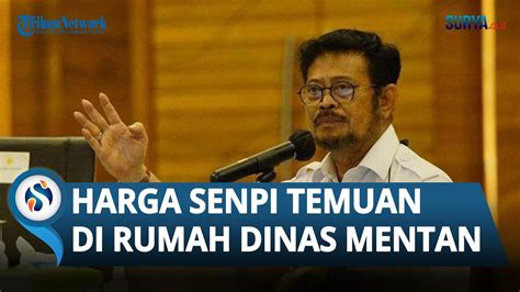 Ditemukan Berbagai Jenis Senpi Di Rumah Dinas Syahrul Yasin Limpo