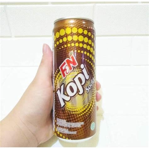 Jual Fn Coffee Soda Minuman Kaleng Fnn Kopi Soda 325 Ml Shopee