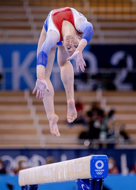 Vrai Lieke Wevers Est Photographi Au Centre De Gymnastique Ariake