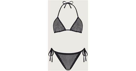 Hunza G Monica Lava Bikini In Black Lyst